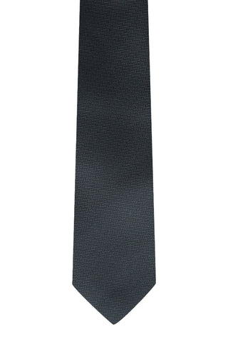  Açık Siyah Desenli Kravat