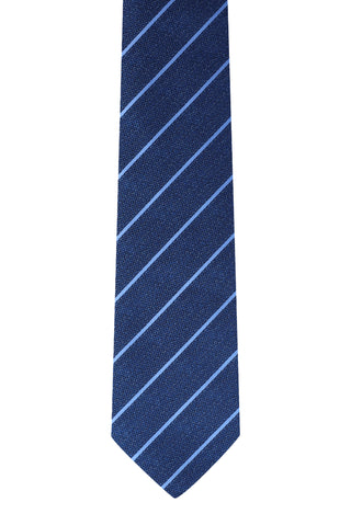  Koyu Lacivert Desenli Kravat