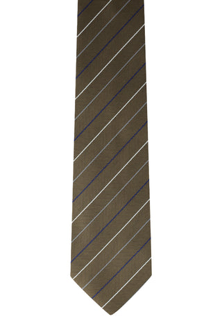  Koyu Kahve Desenli Kravat