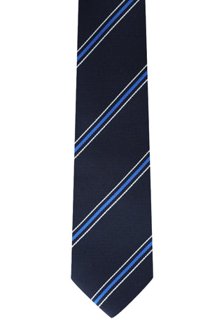  Lacivert Desenli Kravat-Ki??l?