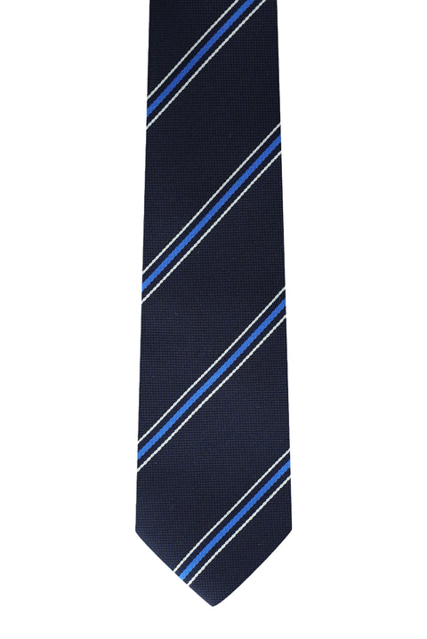 Lacivert Desenli Kravat