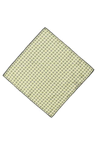  Açık Sarı Desenli Mendil