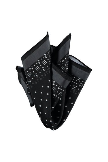  Siyah Desenli Mendil (33*33)