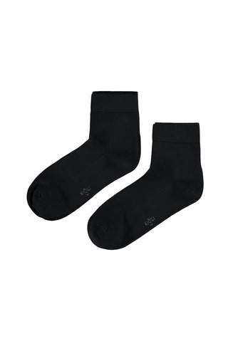  Siyah 2'li Kısa Soket Çorap
