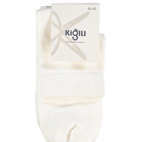 Beyaz 2li Düz Pamuk Karışımlı Kısa Soket Çorap