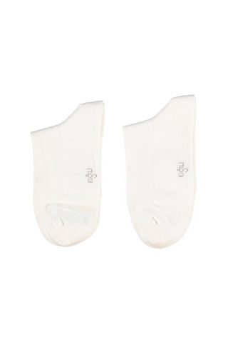  Beyaz 2'li Kısa Soket Çorap