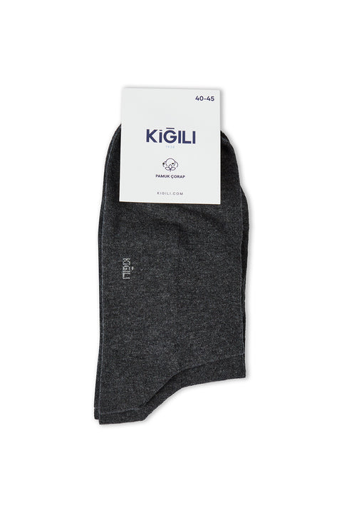 Dark Anthracite 2-Pack Low Cut Socks