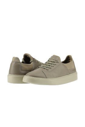 Orta Vizon Sneaker Deri Ayakkabı