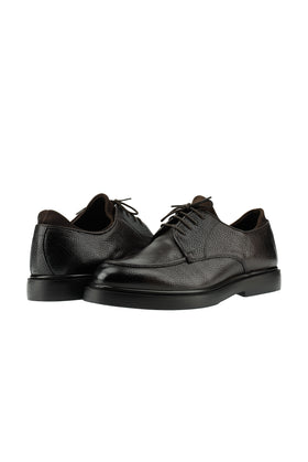 Koyu Kahve Smart Casual Deri Ayakkabı