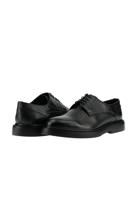 Siyah Smart Casual Deri Ayakkabı