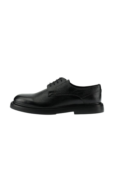  Siyah Smart Casual Deri Ayakkabı