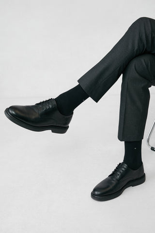  Siyah Smart Casual Deri Ayakkabı