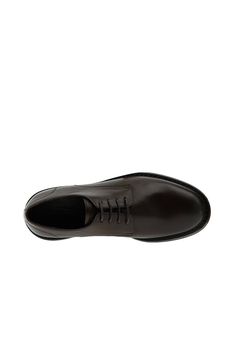 Koyu Kahve Smart Casual Deri Ayakkabı