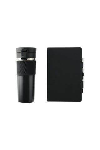  3'lü Ajanda & Termos & Kalem Set