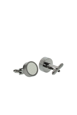  Metalik Gri Kol Düğmesi