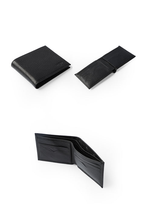Siyah Floater Deri Cüzdan