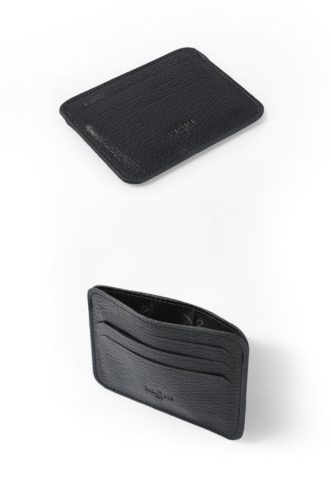 Siyah Floater Deri Kartlık