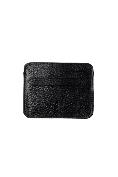 Genuine Leather Card Holder with Black Gift Box