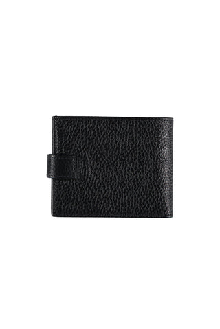  Siyah Düz Ç?tç?tl? Para Kartl?k Bölmeli Deri Yatay Cüzdan-Ki??l?