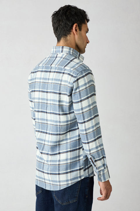 Mavi Regular Fit Flannel Plaid Long Shirt