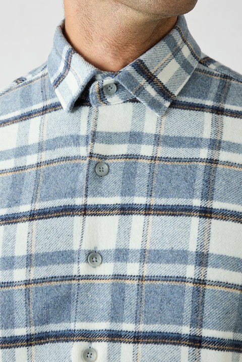 Mavi Regular Fit Flannel Plaid Long Shirt