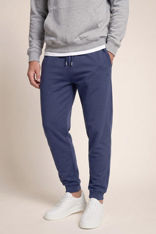  Koyu Lacivert Beli Lastikli İpli Cepli Pamuklu Sweatpant / Eşofman Altı