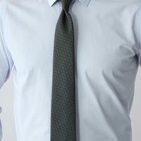 Black Geometric Pattern Tie (7.5 cm)