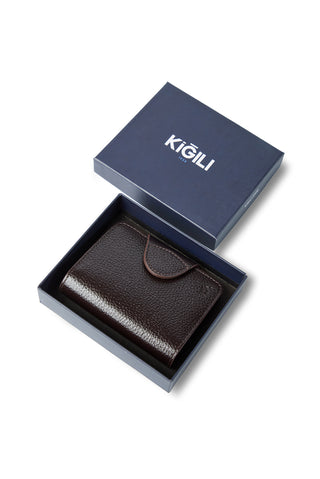 Koyu Kahve Deri Cüzdan (En 8,5* Boy 11)