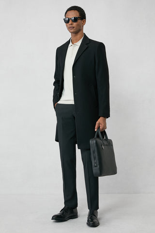  Taş Regular Fit Düğmeli Polo Yaka Triko Kazak