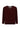 Koyu Bordo V Yaka Regular Fit Yünlü Triko Kazak