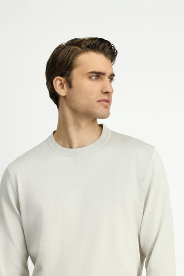 Taş Bisiklet Yaka Regular Fit Triko Kazak