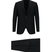 Siyah 7 Drop Slim Fit Dar Kesim Takım Elbise