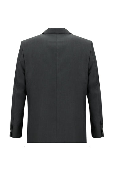 Koyu Füme Regular Fit Klasik Takım Elbise