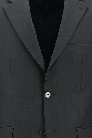  Koyu Füme 4 Drop Relaxed Fit Rahat Kesim Takım Elbise