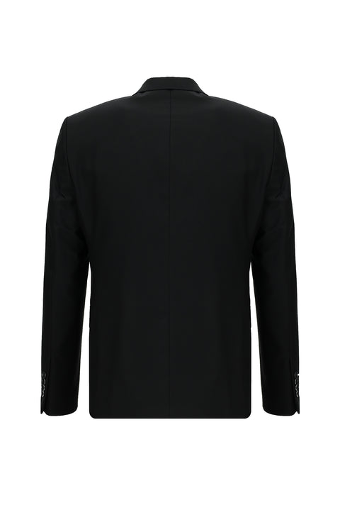 Siyah 7 Drop Slim Fit Dar Kesim Takım Elbise