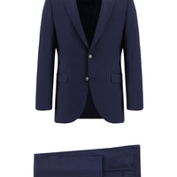 Koyu Lacivert 7 Drop Slim Fit Dar Kesim Takım Elbise