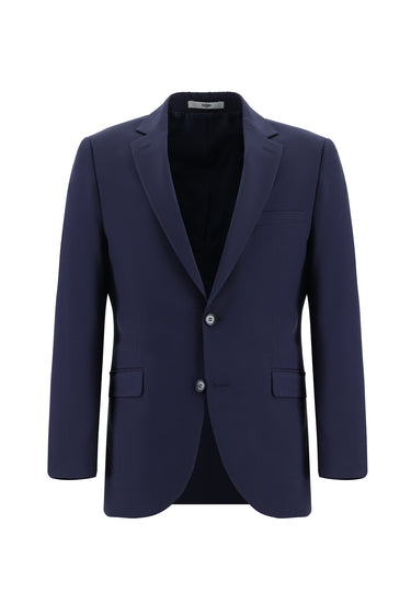 Koyu Lacivert Slim Fit Dar Kesim Klasik Takım Elbise