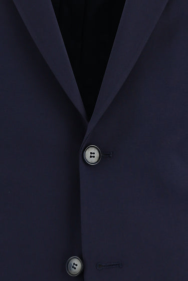 Koyu Lacivert Slim Fit Dar Kesim Klasik Takım Elbise