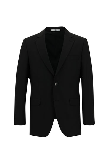 Siyah Regular Fit Klasik Takım Elbise