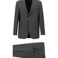 Dark Gray 4-Drop Relaxed Fit Suit