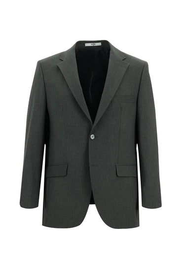 Orta Füme 4 Drop Relaxed Fit Rahat Kesim Takım Elbise