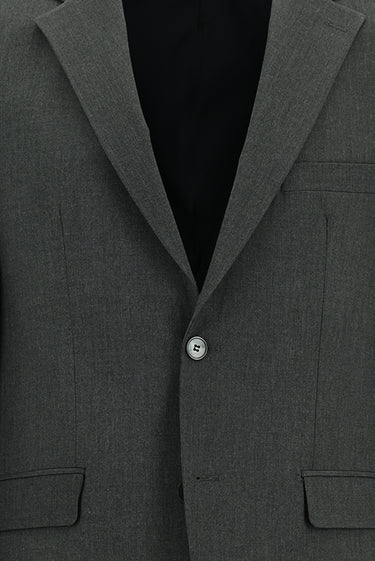 Orta Füme 4 Drop Relaxed Fit Rahat Kesim Takım Elbise