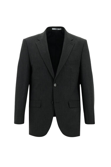  Koyu Füme Relaxed Fit Rahat Kesim Klasik Takım Elbise