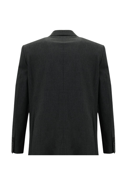 Koyu Füme 4 Drop Relaxed Fit Rahat Kesim Takım Elbise