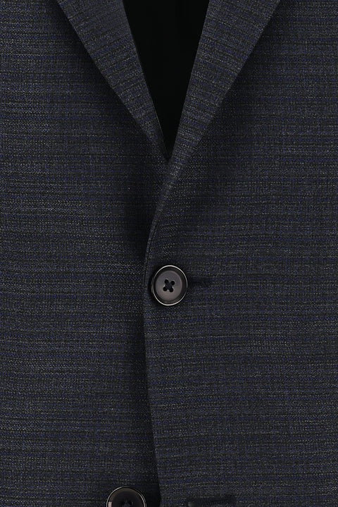 Marengo 7 Drop Slim Fit Dar Kesim Beli Lastikli İpli Desenli Takım Elbise