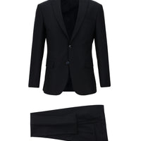 Koyu Lacivert 7 Drop Super Slim Fit Eksra Dar Kesim Takım Elbise