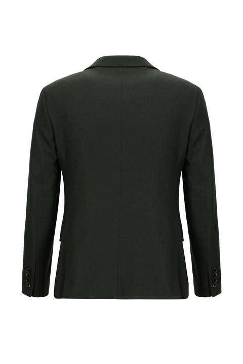Orta Haki 7 Drop Super Slim Fit Eksra Dar Kesim Takım Elbise