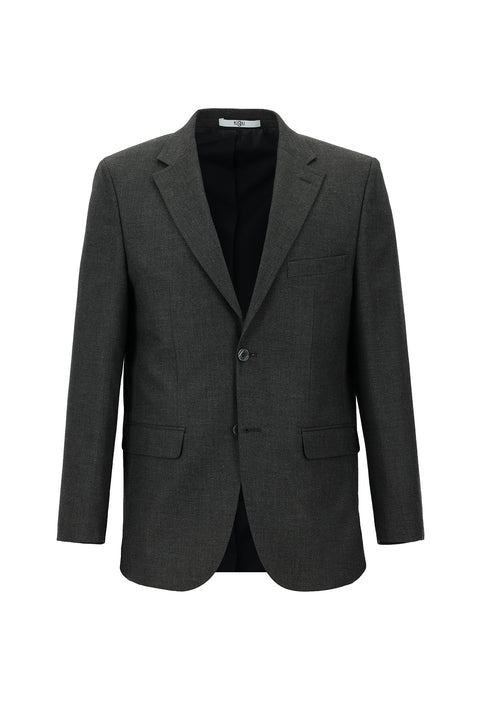 Dark Gray 4-Drop Relaxed Fit Suit