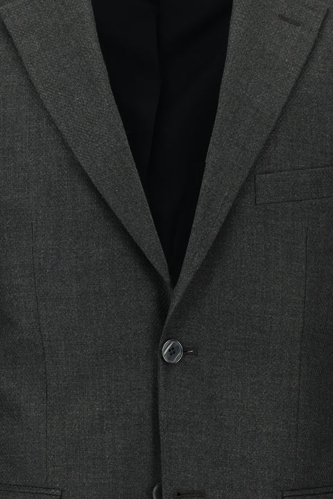 Dark Gray 4-Drop Relaxed Fit Suit