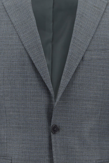 Orta Füme Slim Fit Dar Kesim Klasik Takım Elbise